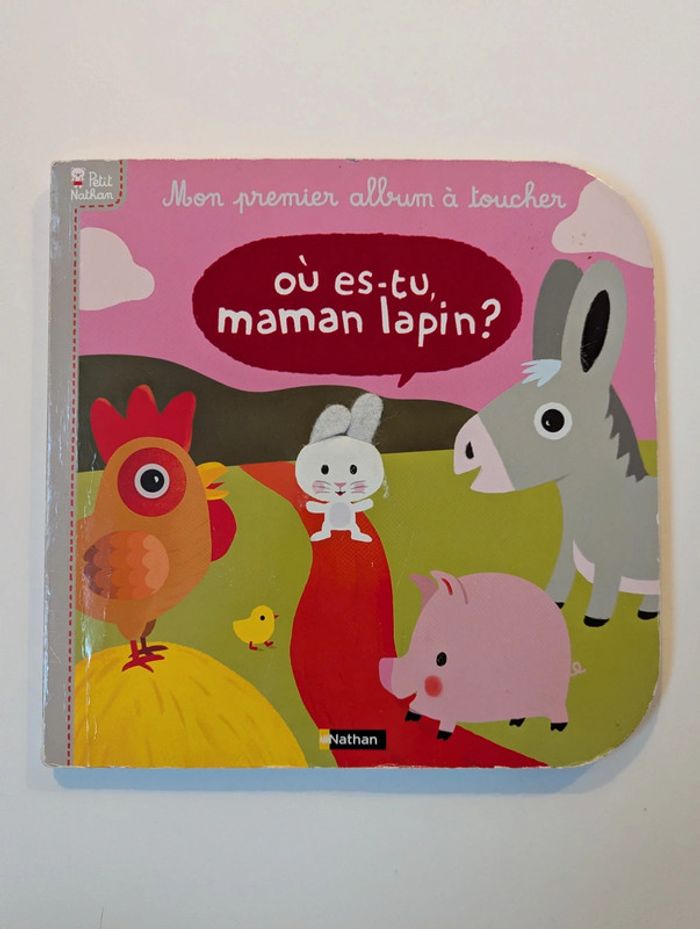 Lot de 3 grands livres à toucher - photo numéro 2