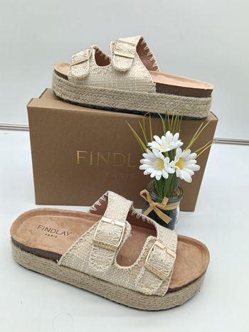 Claquettes Findlay neuve 