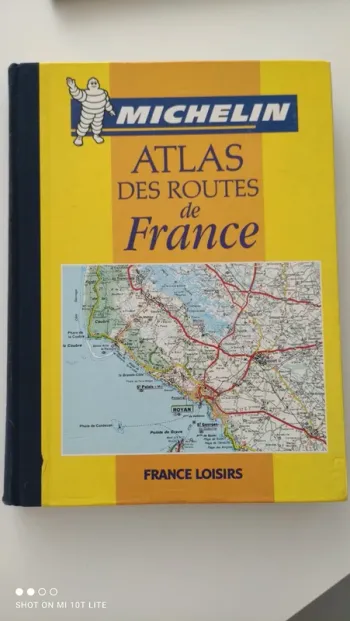 Atlas routier des routes de France michelin