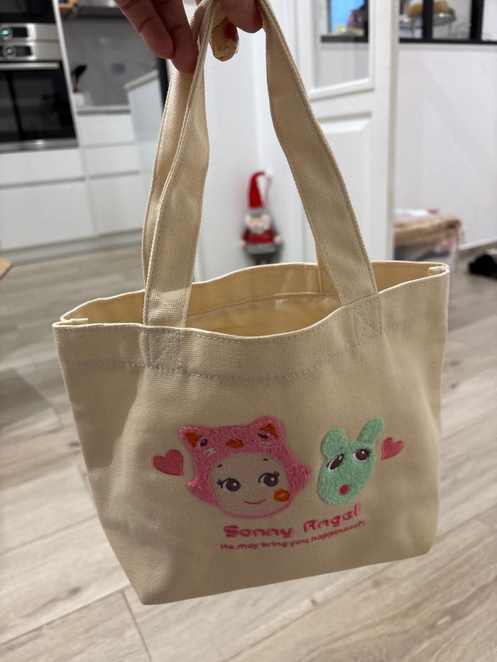 Lot  tote bag et Sonny angel Santa’s Little helper - photo numéro 4