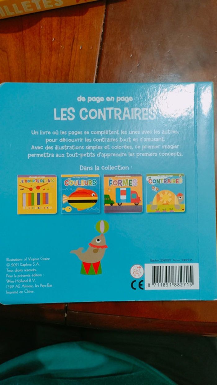 Livre les contraires - photo numéro 4
