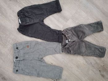 Lot de 3 pantalons garçon 6 mois