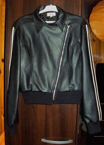 Blouson imitation cuir neuf