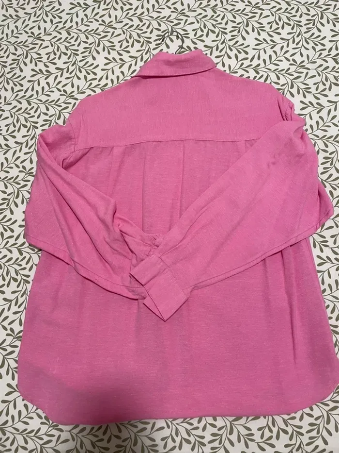 Camisa Rosa Oversized - XS - photo numéro 2