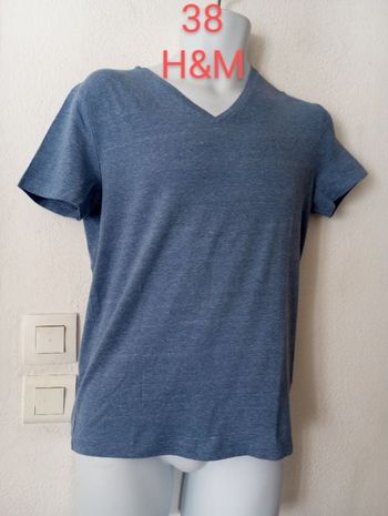 Tee shirt manches courtes homme 38