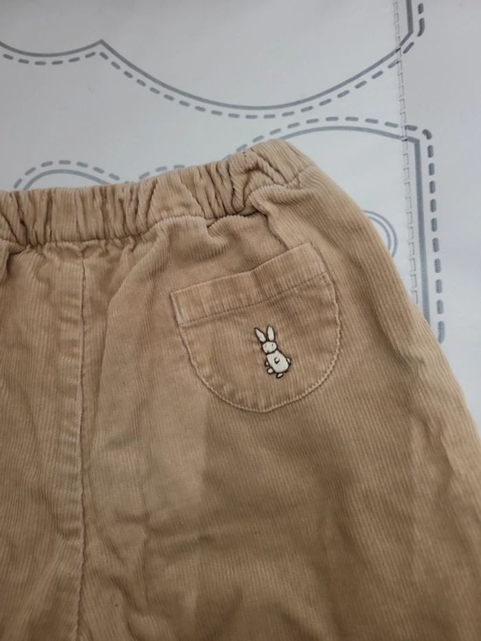 Pantalon marron claire 6M cyrillus - photo numéro 4