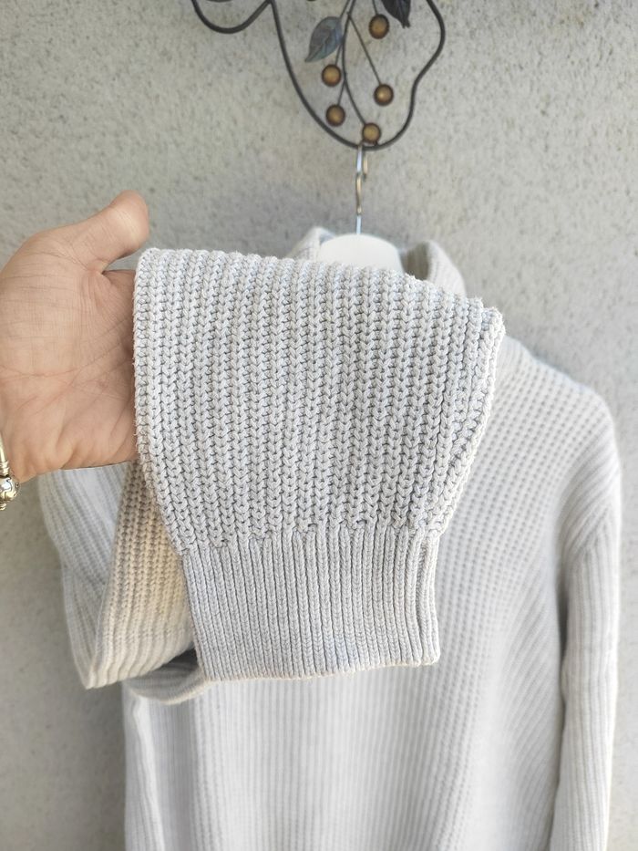 Pull homme col châle Jules M – maille chaude hiver, pull scandinave, col shawl, style cocooning - photo numéro 4