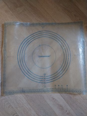 Tapis feuille à pâtisserie vintage Tupperware