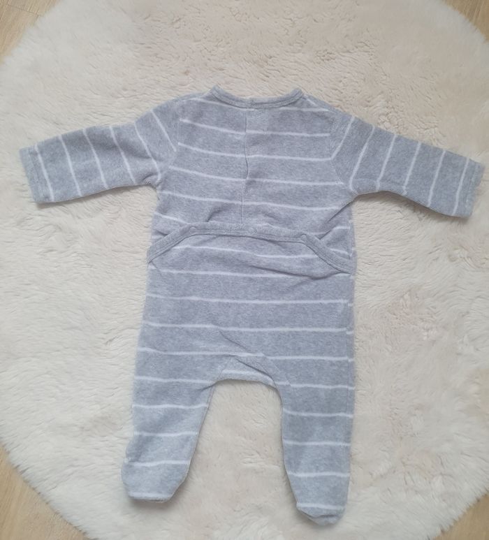 Pyjama velours Kiabi 3 mois - photo numéro 3