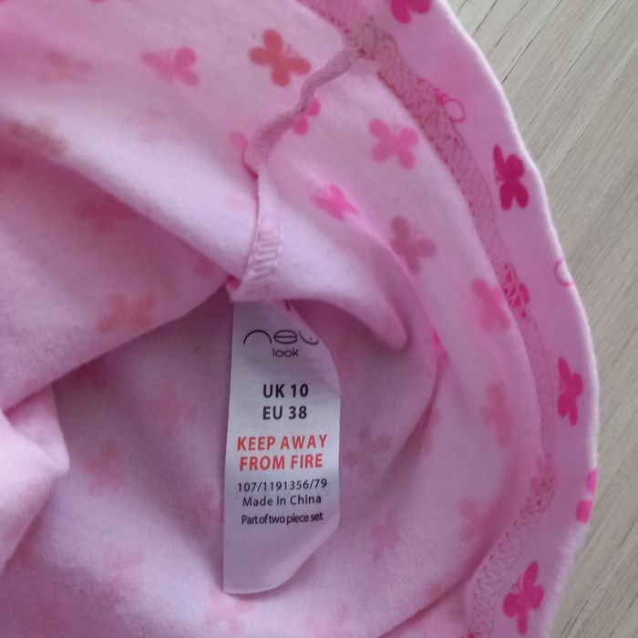 Pyjama femme 2 pièces rose (top + short) NewLook taille M - photo numéro 4