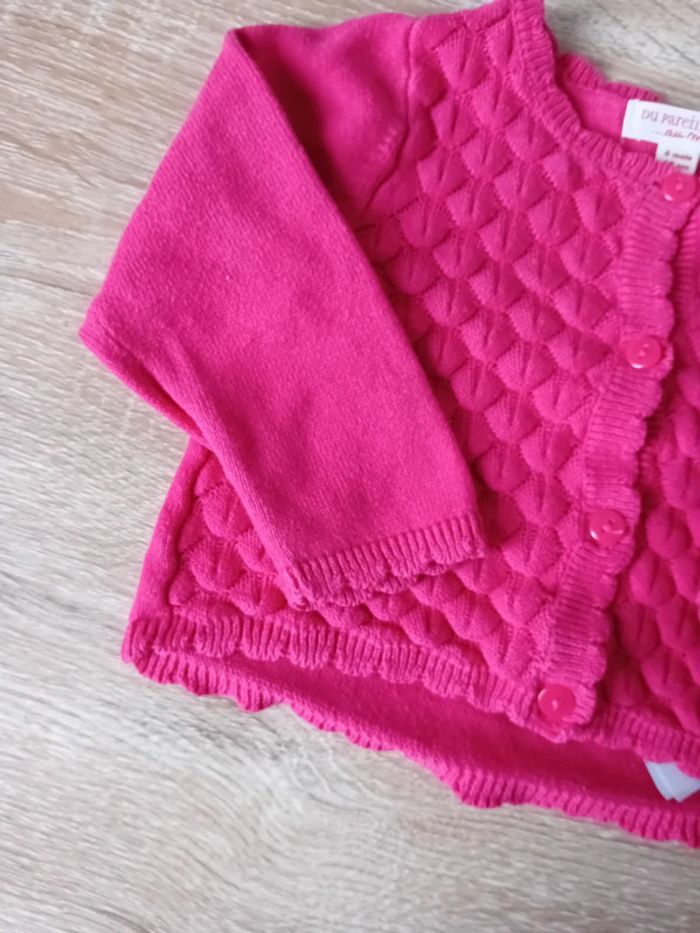 Gilet DPAM fille 6 mois - photo numéro 3