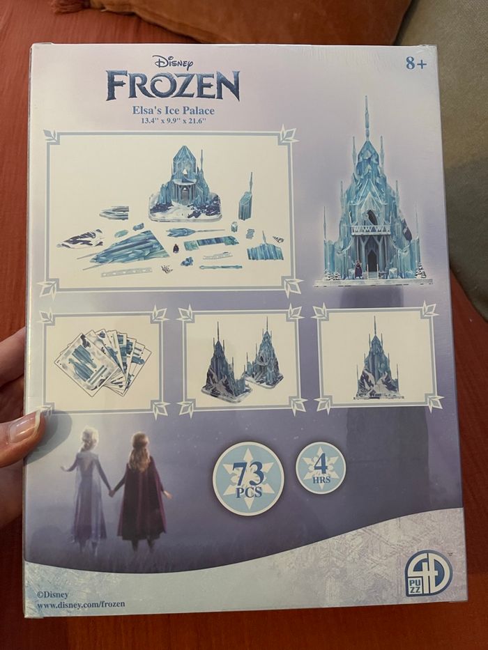 Puzzle 3D la reine des neiges neuf - photo numéro 2