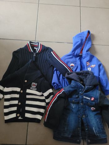 Lot de vestes