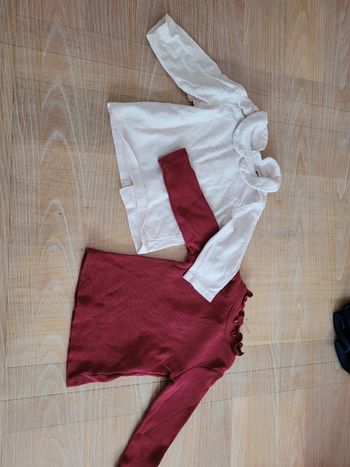 2 tee shirt manches longues