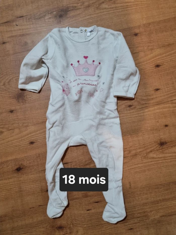 Pyjama 1 pièce 18 mois
