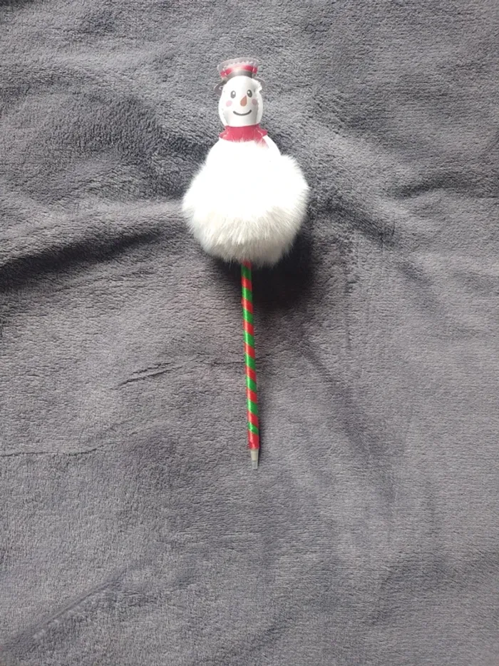 Stylo déco noël