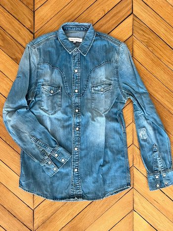 Chemise en jean Sandro S