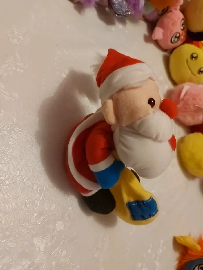 Peluche père Noël - photo numéro 4