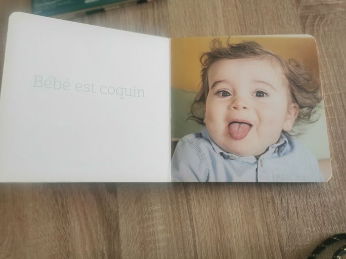 Lot de 2 livres pour bébé un sur les emotions et l'autre miroir - photo numéro 8
