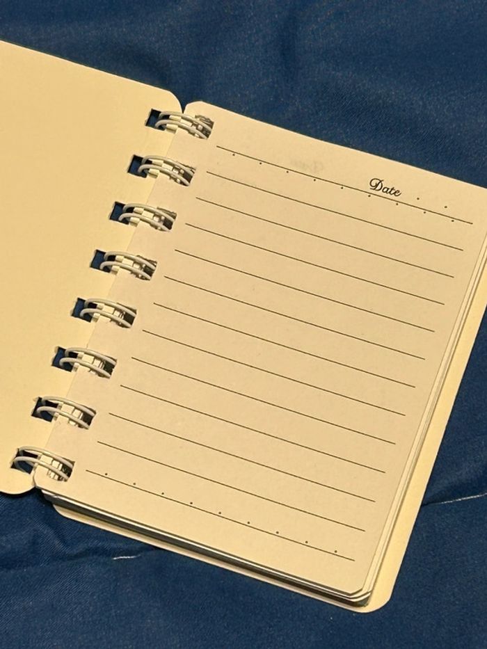 Mini carnet à spirales 10,5x8 cm - photo numéro 3