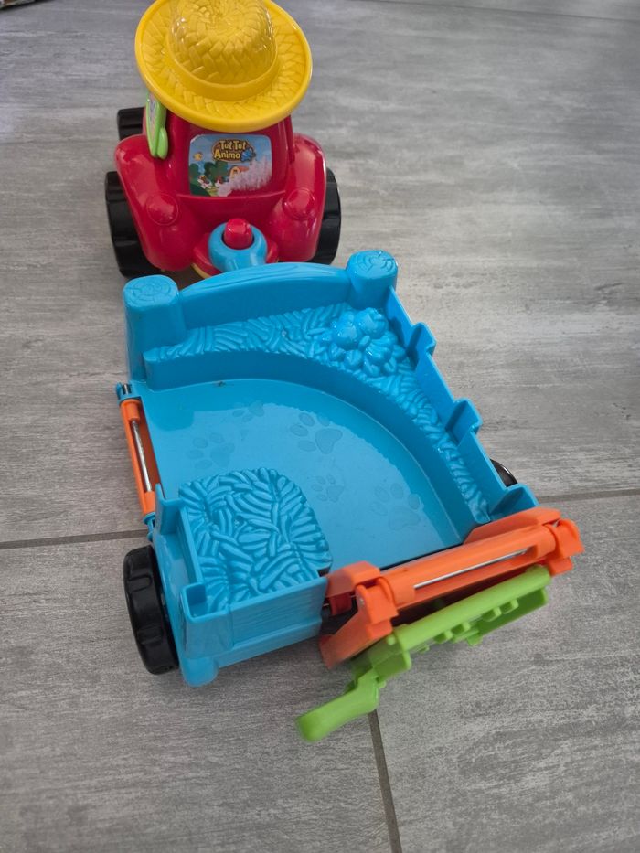 Tracteur Tut tut  animo vtech - photo numéro 4