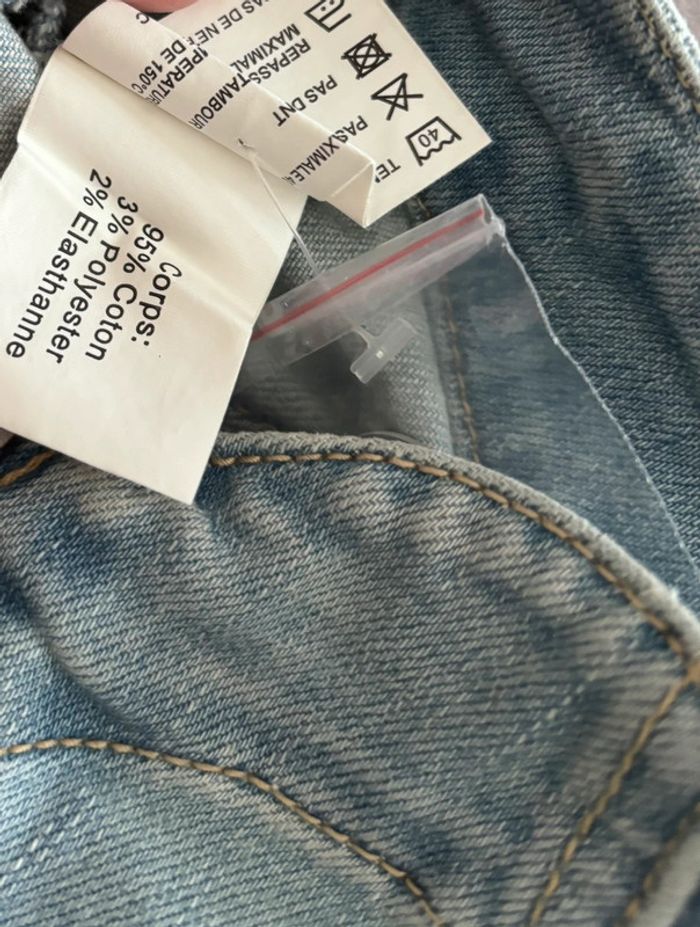 Robe bustier en jean marque LPB taille s / 36 - photo numéro 9