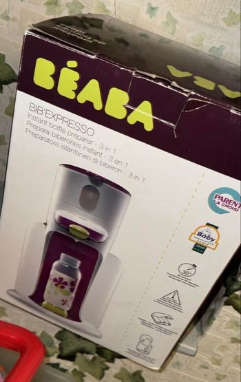 Bib expresso BEABA pas beaucoup servis