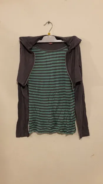 Tee-shirts veste fille 2 en 1