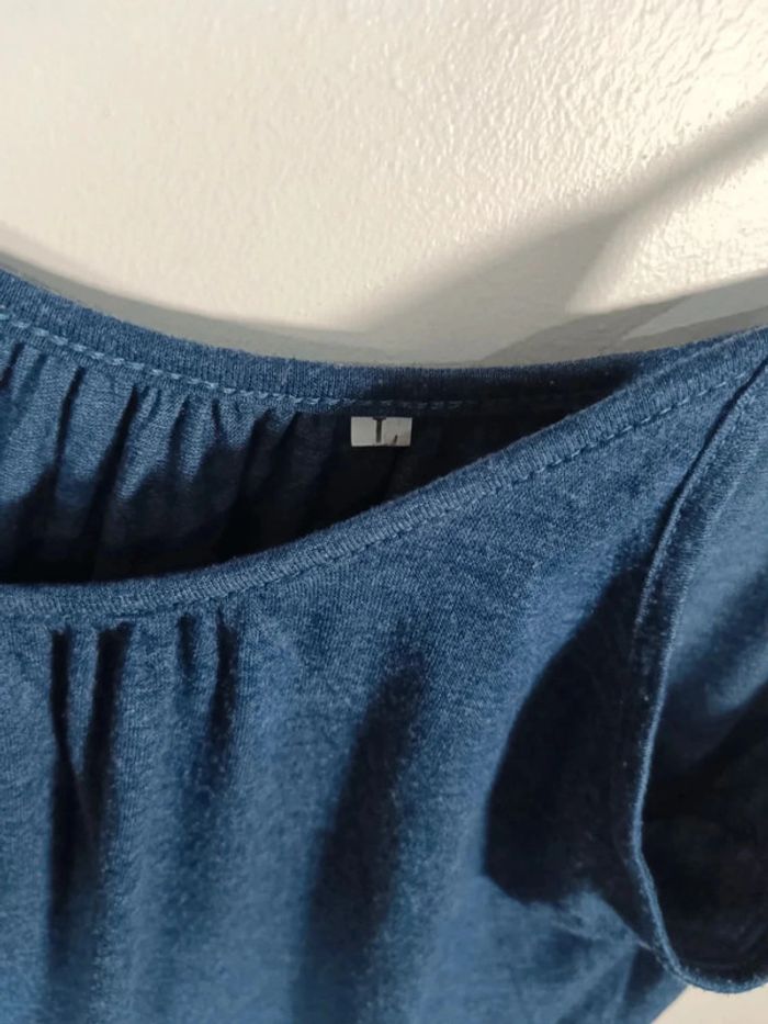 C7 robe bleu L - photo numéro 3
