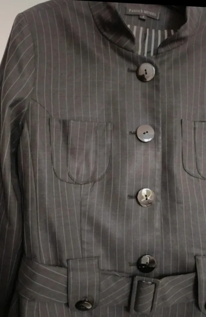 Blazer Patrick Mendes vintage t.36 laine - photo numéro 4