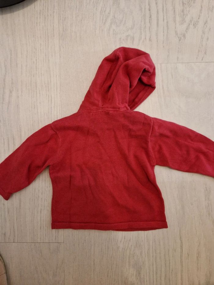 Gilet rose fille 9m - photo numéro 3