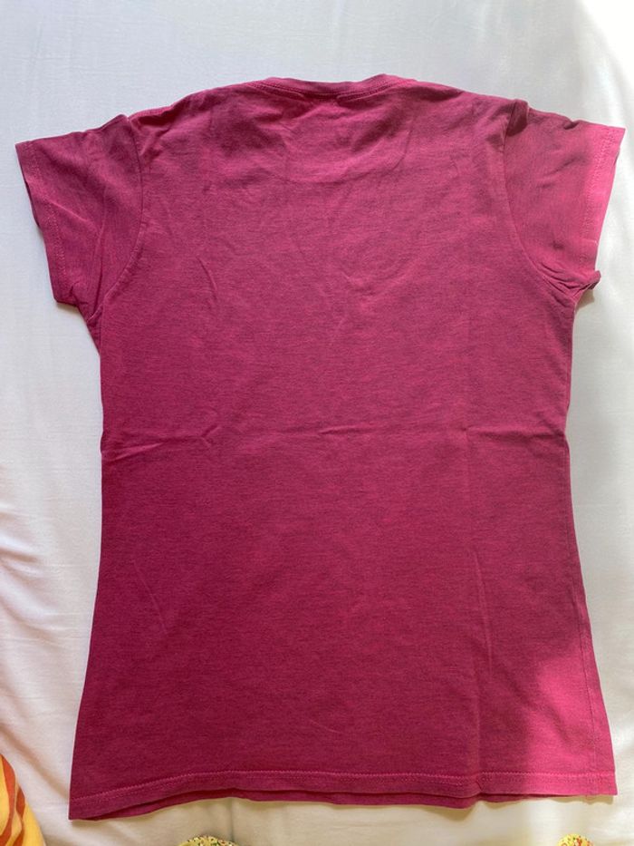 T-shirt rose - photo numéro 2