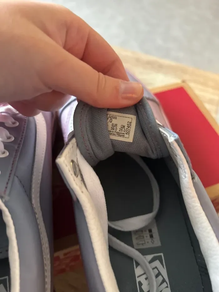 Basket vans old skool sunset fade lilas - photo numéro 11