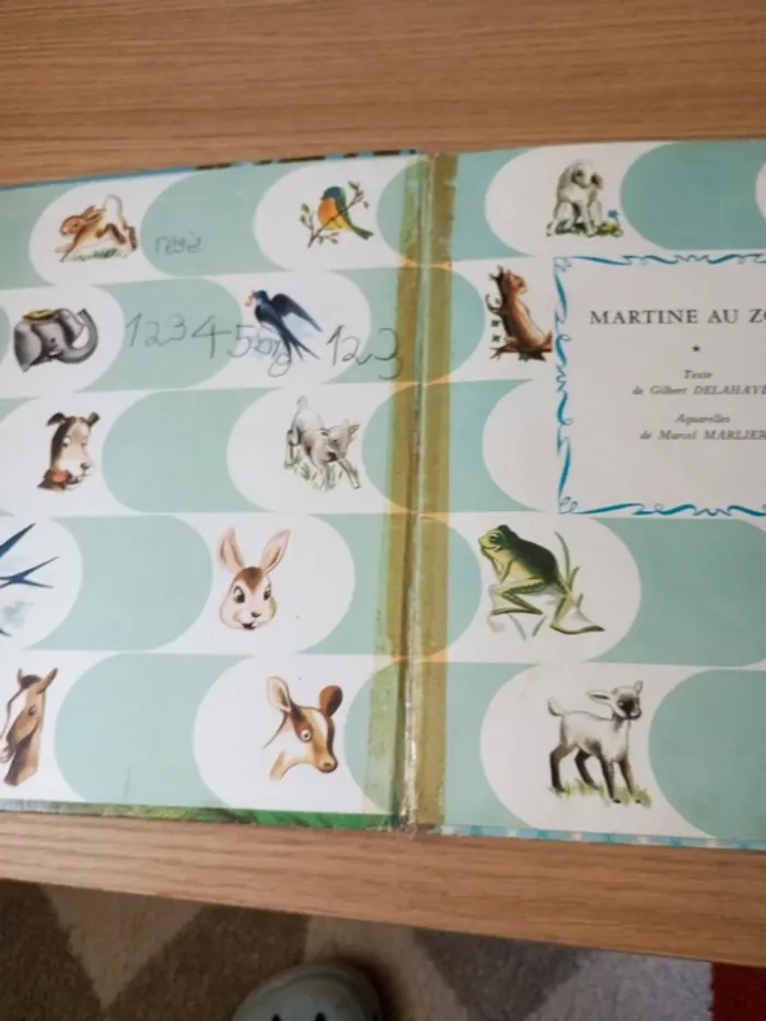 Martine au zoo et dictionnaire de 1963 - photo numéro 3