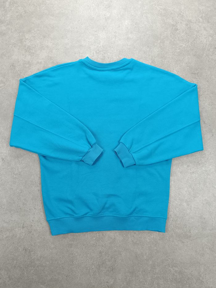 Sweat Bleu USA Jennyfer logo brodé  - Taille XXS -  Très bon état - photo numéro 10