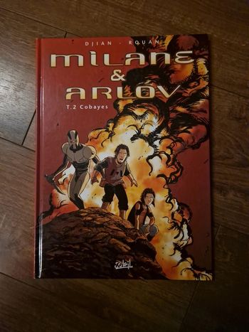 Bande dessinée Milane et Arlov