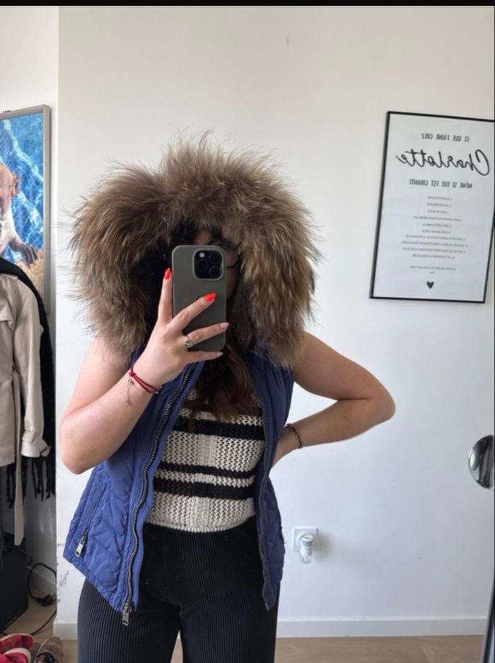 Doudoune Sans manche Napapijri bleue - photo numéro 2