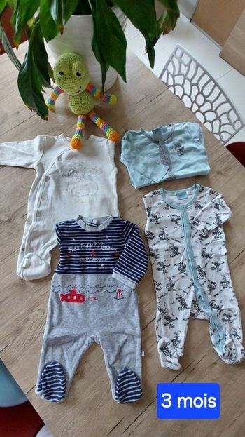 Lot de 4 pyjamas