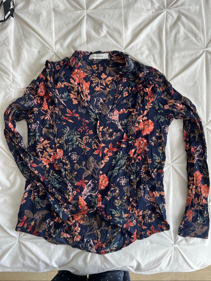 Chemisier fleuri
