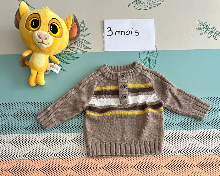 Pull taille 3 mois