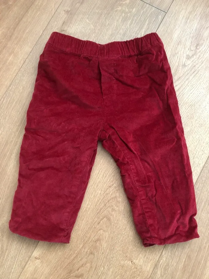 Pantalon velours Jacadi bébé garçon 12pm is