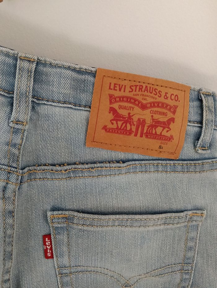 Short en jeans Levi's 8ans - photo numéro 3