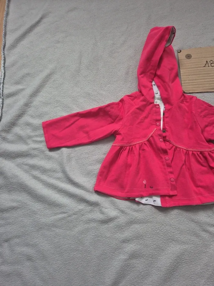 Veste gilet fille 18 mois catimini - photo numéro 2
