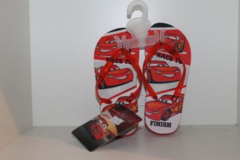 belle tongs cars disney rouge 28/29