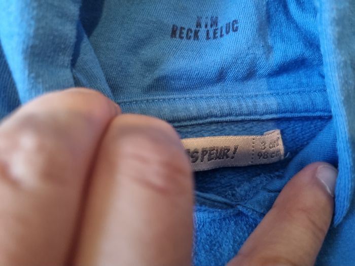 Pull a capuche 3ans - photo numéro 2