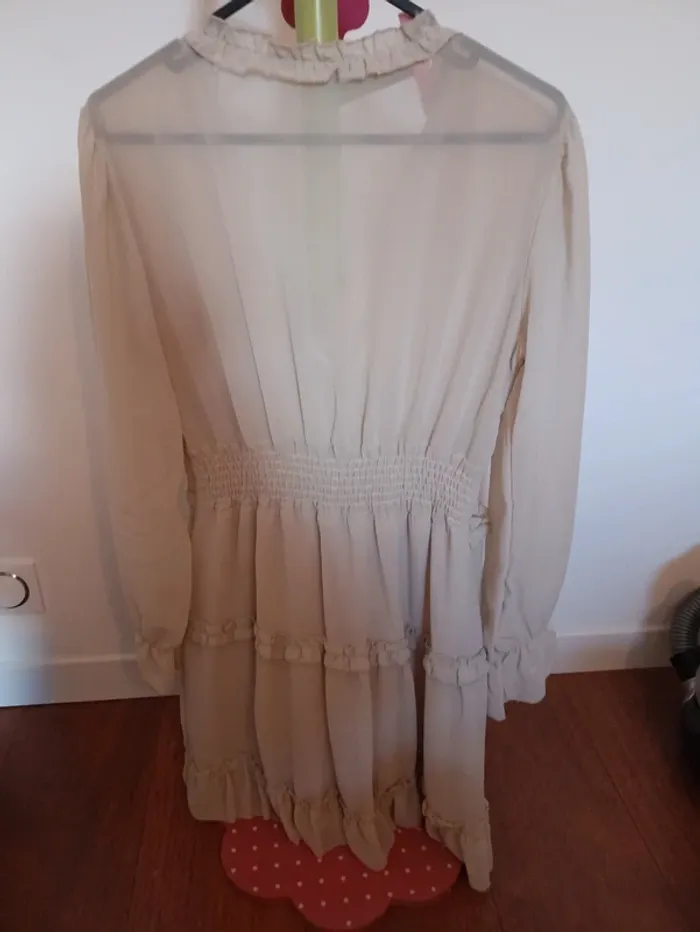 Très belle robe en voile -T U- 3 cœurs - photo numéro 5