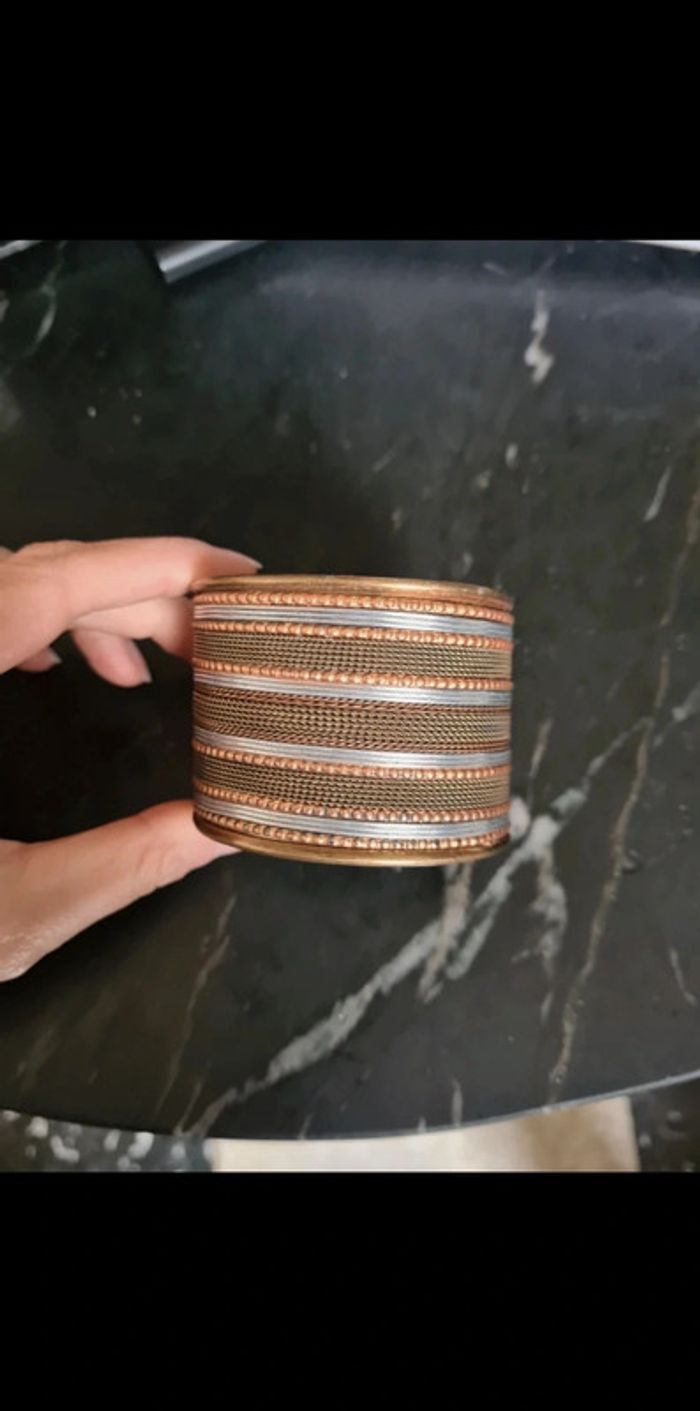 Bracelet couleur cuivré