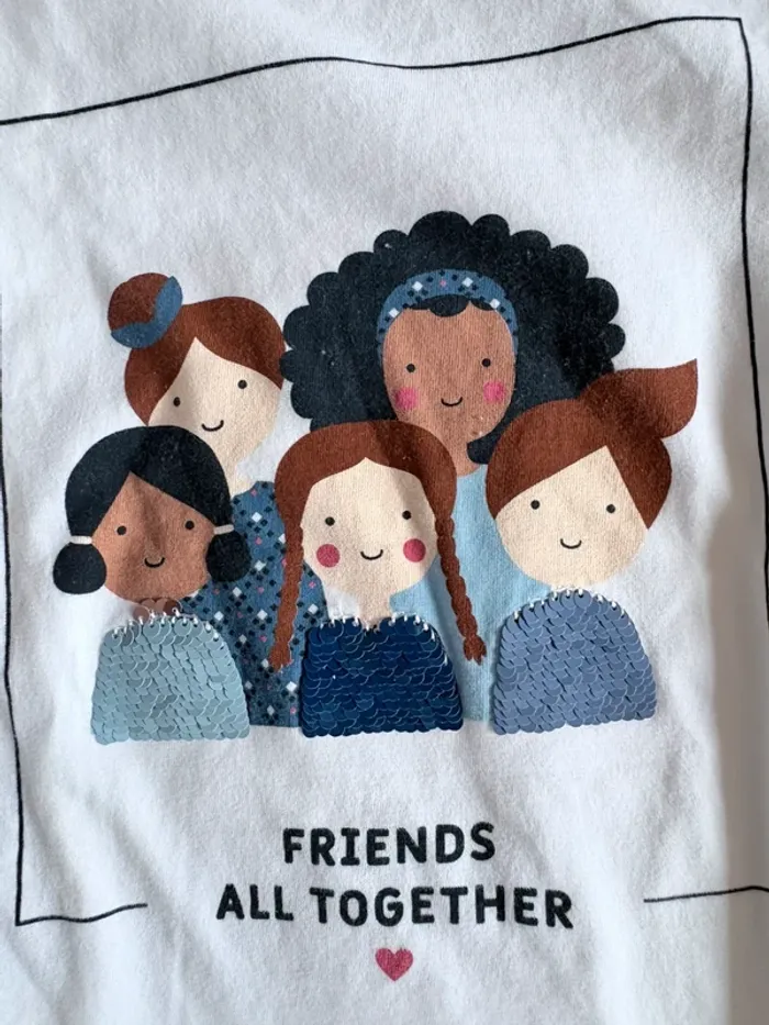 TEE shirt fille okaidi - photo numéro 2