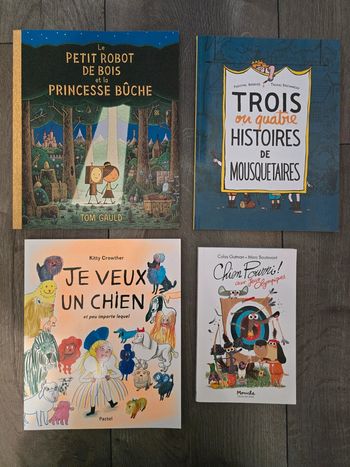 Lot 4 livres École des loisirs CE2