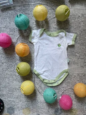 Body manches courtes vert pomme
